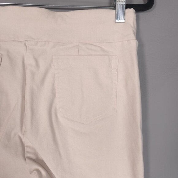 J.McLaughlin Women Pull on Pants‎ Rayon Blend Stretch Beige Back Pockets Size 10 - Picture 8 of 10